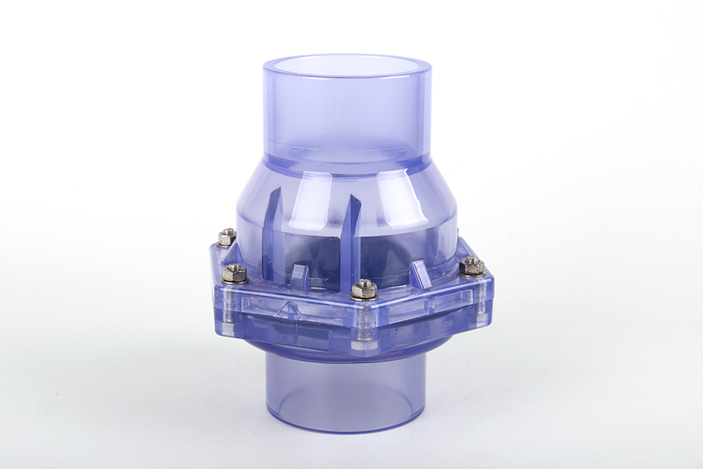 金水透明翻板式止回阀